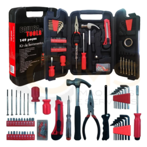 Tenha todas ferramentas necessárias para reparos, consertos e montagens. Ideal para uso Hobby, Residêncial ou Escritório.